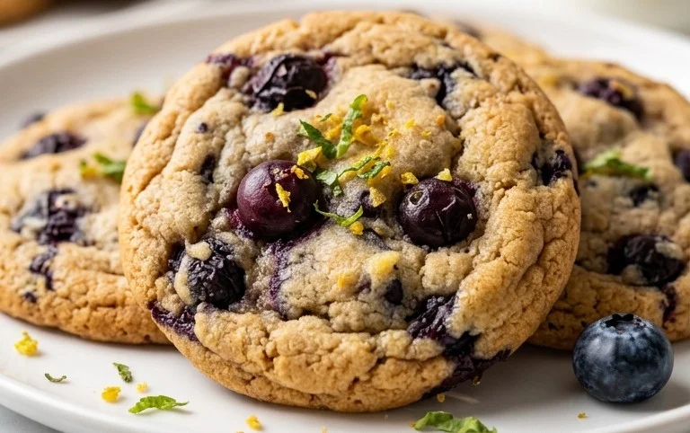 Best Ever Blueberry Cookies