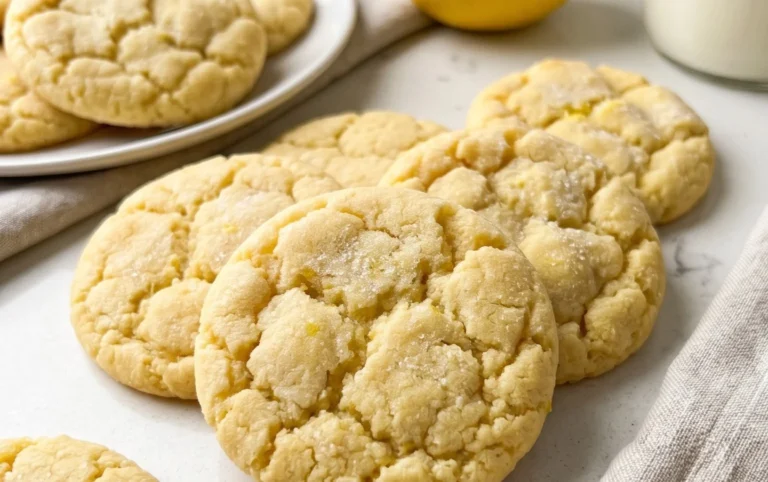 Soft & Chewy Lemon Cookies