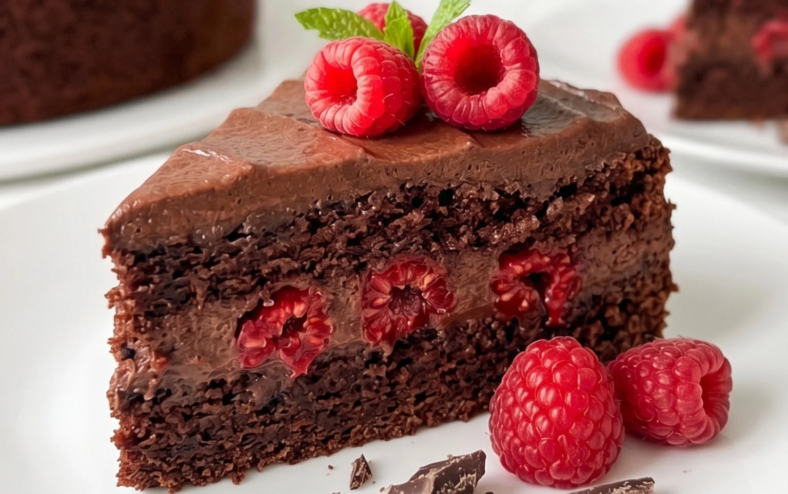 Chocolate Raspberry Cake