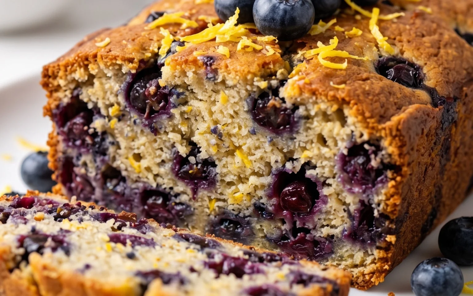 Blueberry and Lemon Loaf
