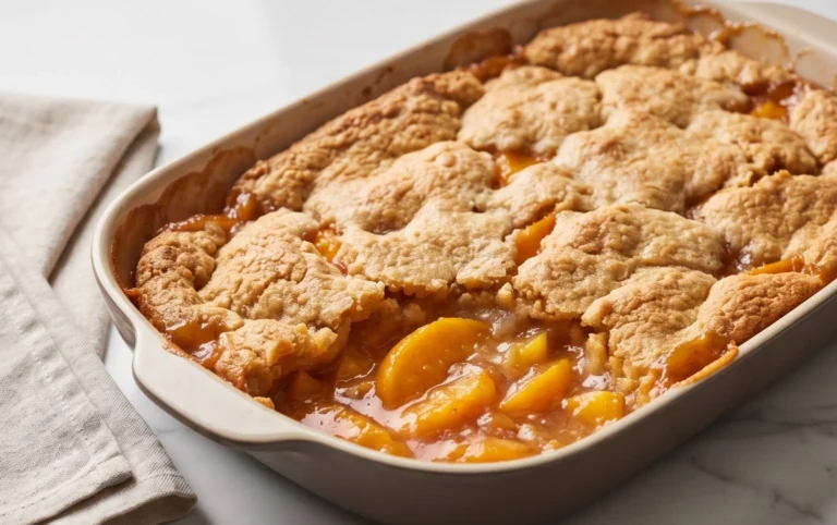 Fresh Peach Cobbler