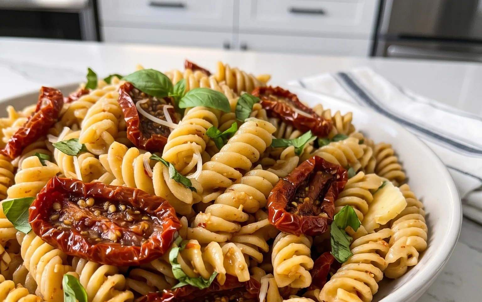 Sun Dried Tomato Pasta Salad