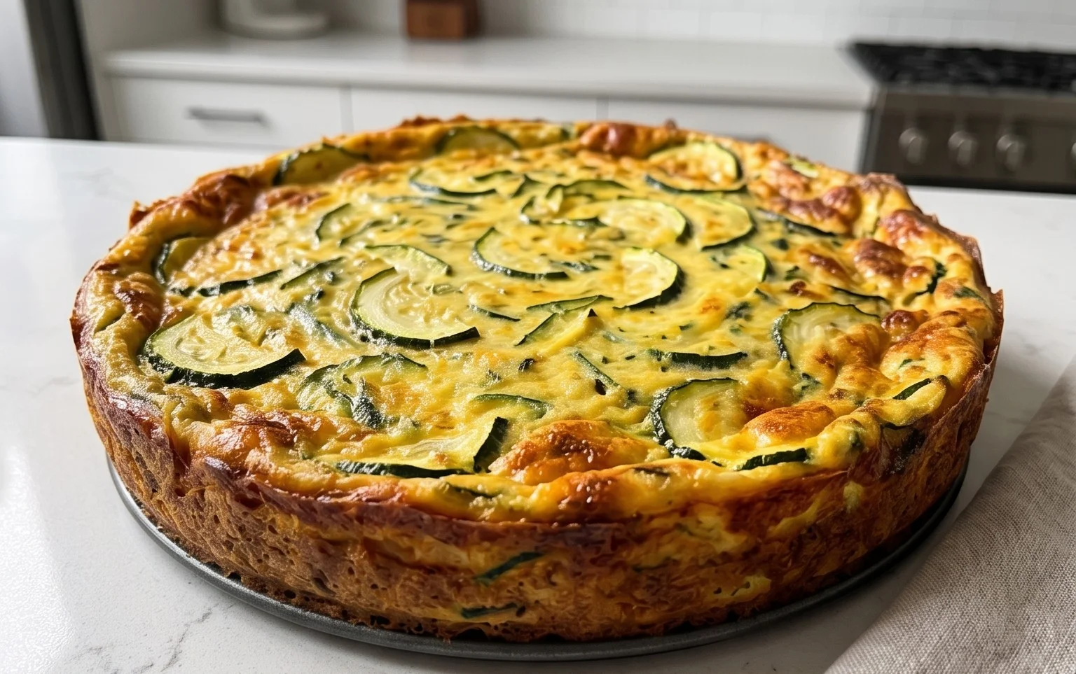 Crustless Zucchini Quiche Recipe