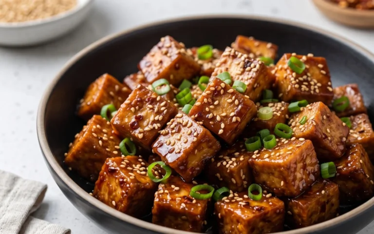 Honey Garlic Tofu