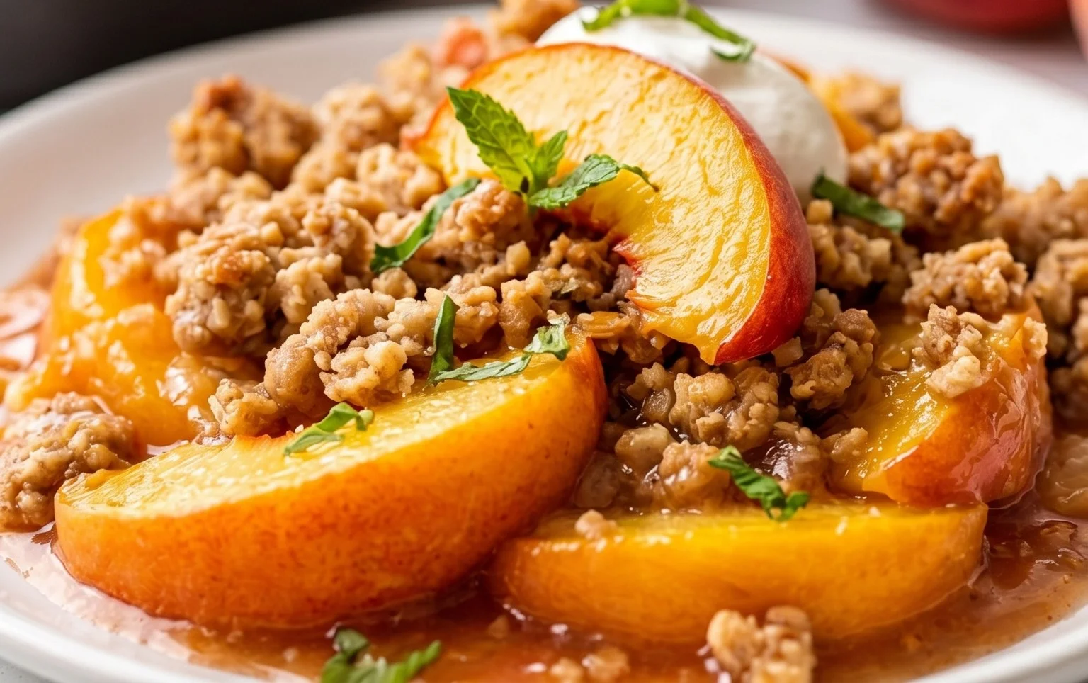 Peach Crisp