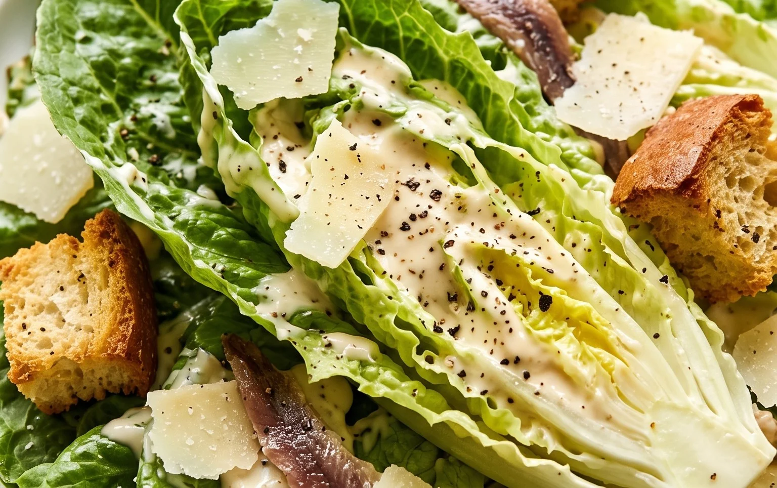 Caesar Salad Dressing (Classic, Creamy & 5 Minutes) 🥗