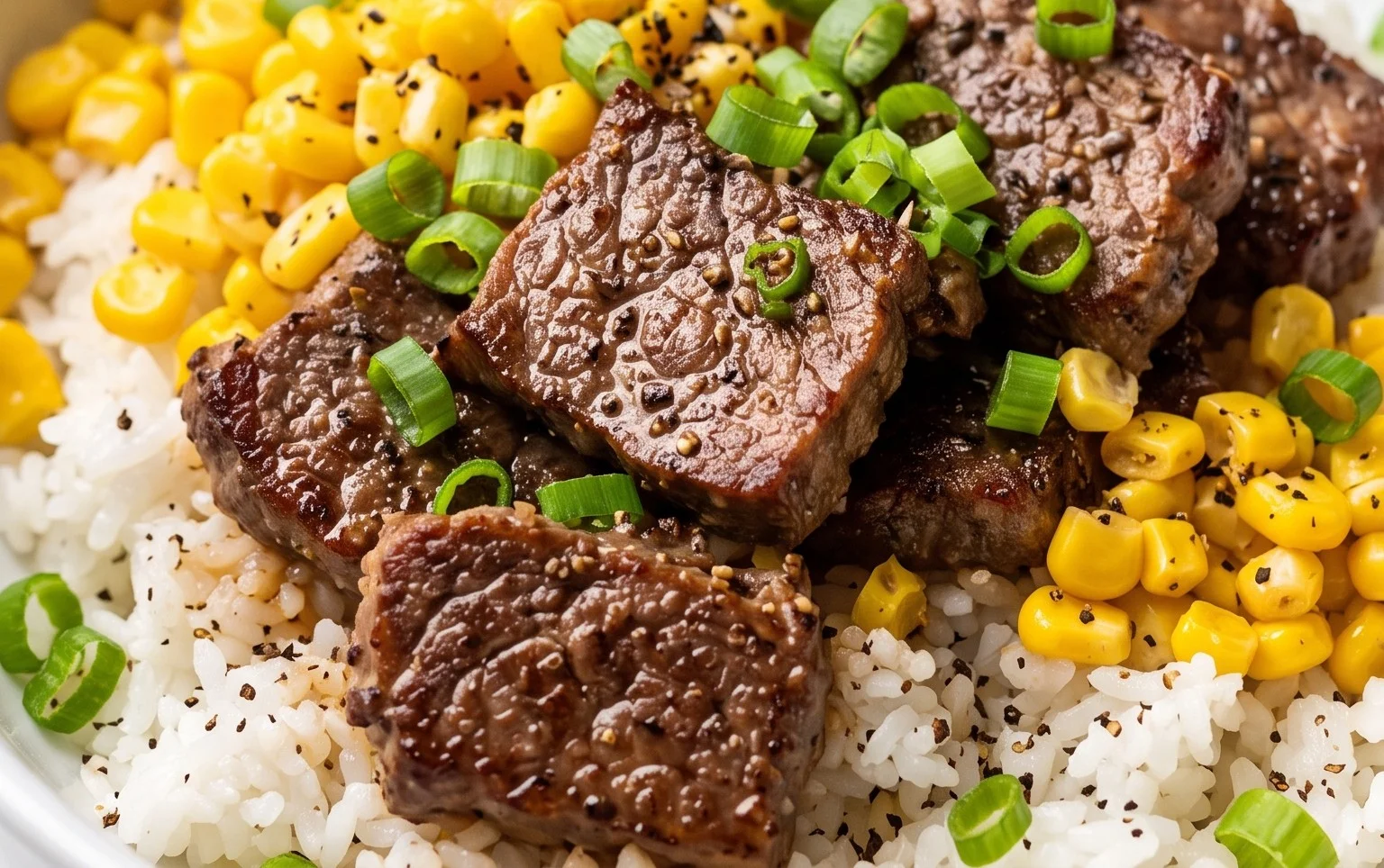 Beef Pepper Rice Bowl is a delicious meal option.