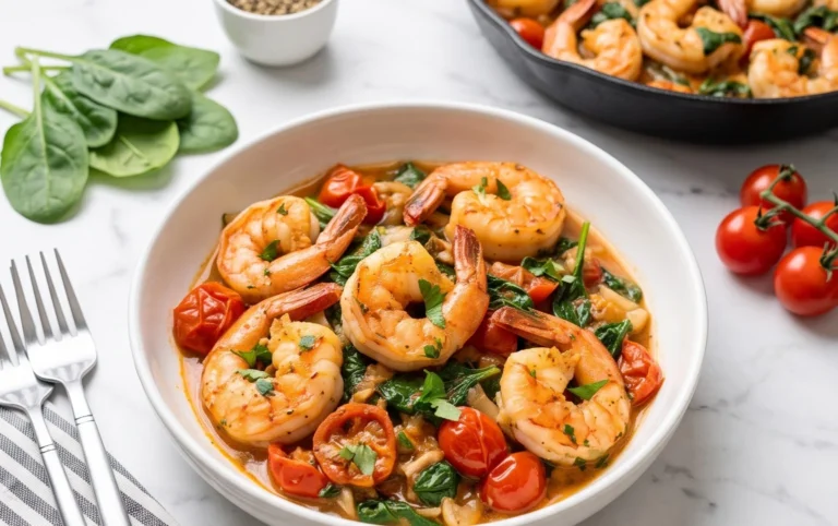 Tuscan Shrimp (One-Pan, 30-Minute Dinner)