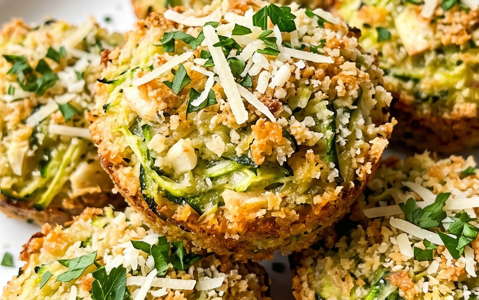 Zucchini Garlic Bites