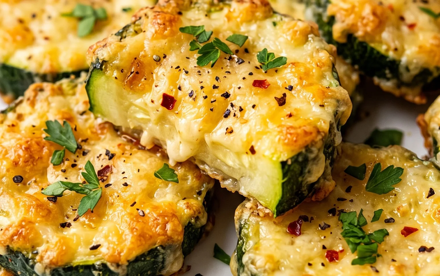 Baked Parmesan Zucchini