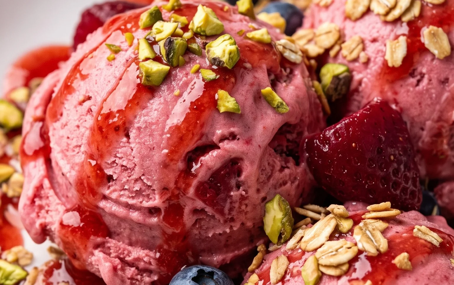 Homemade Strawberry Ice Cream