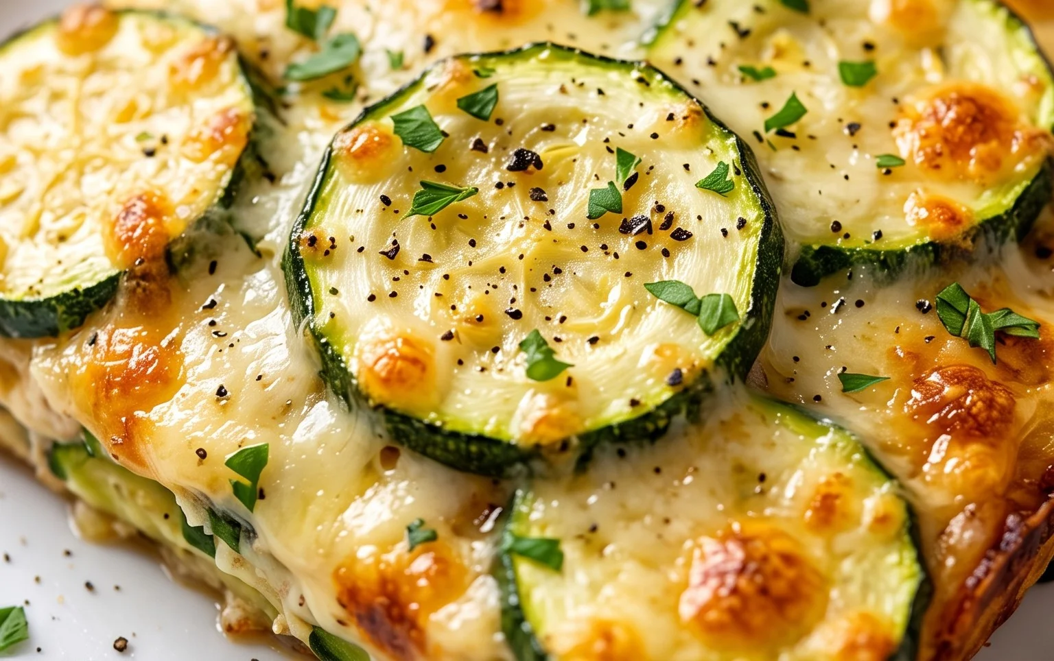 Baked Zucchini and Cheese