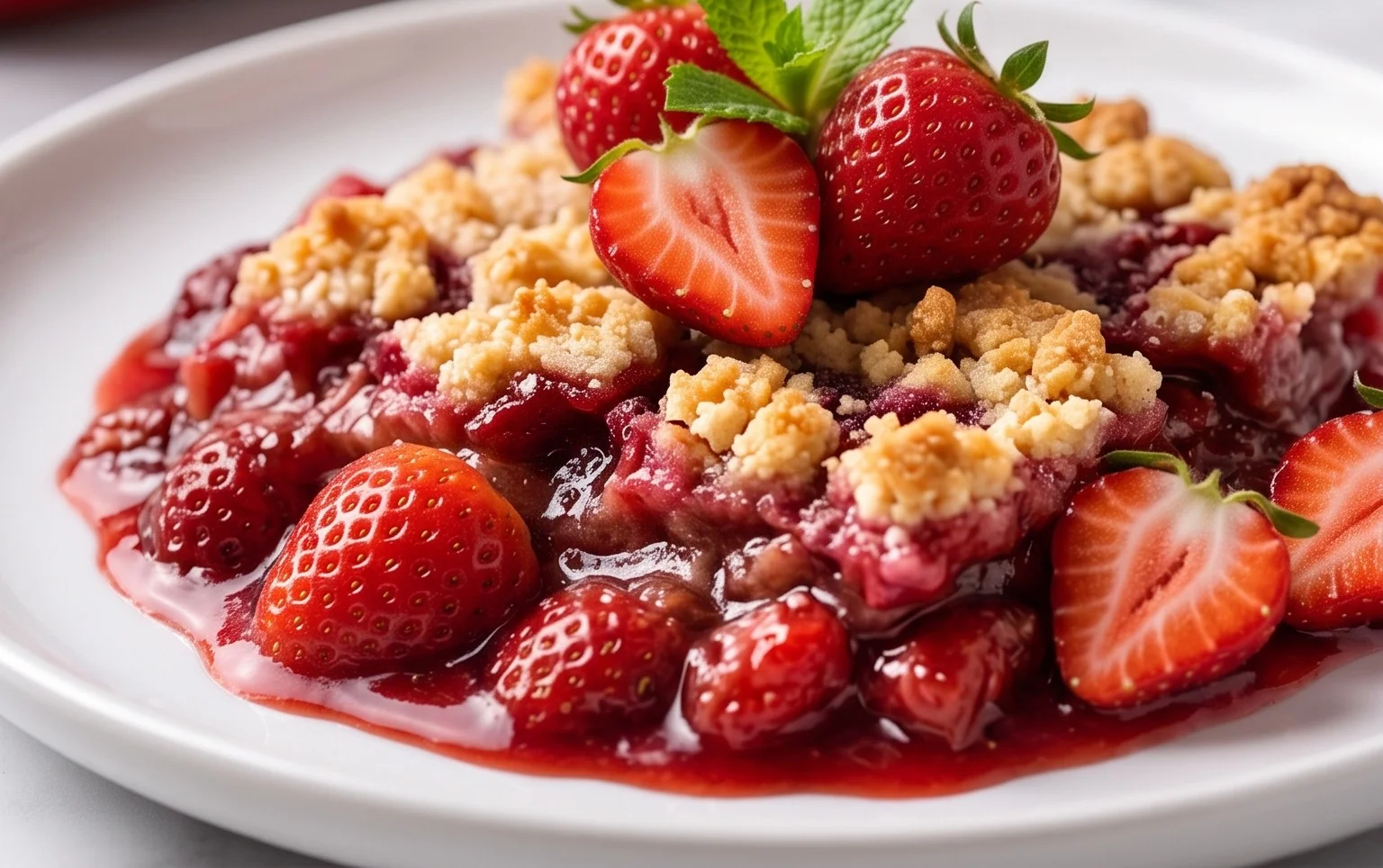 Strawberry Cobbler