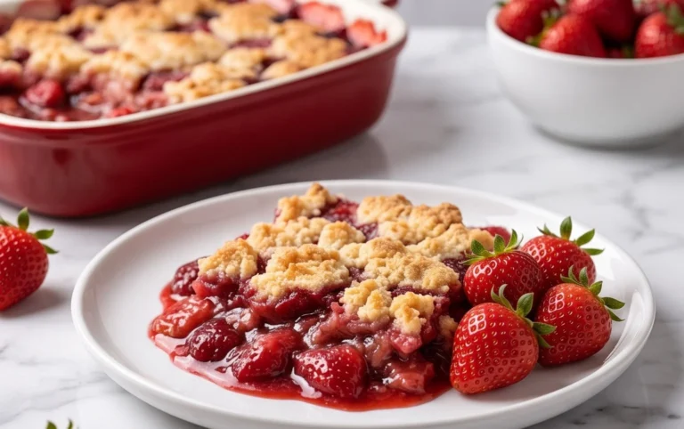 Strawberry Cobbler
