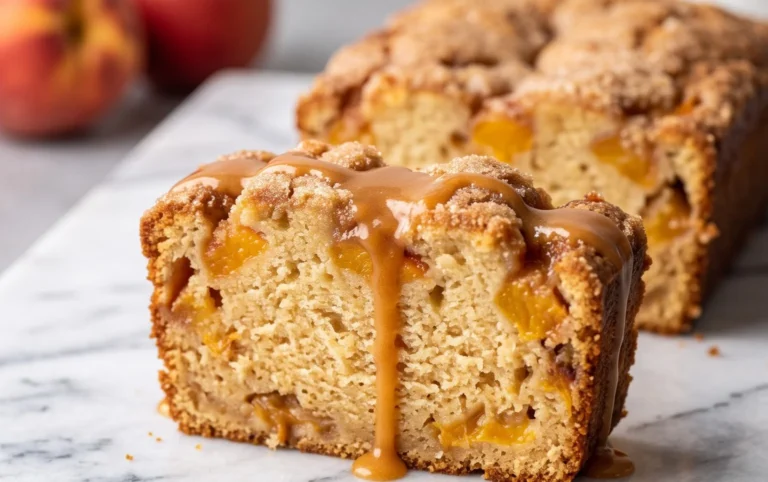 Peach Cobbler Pound Cake
