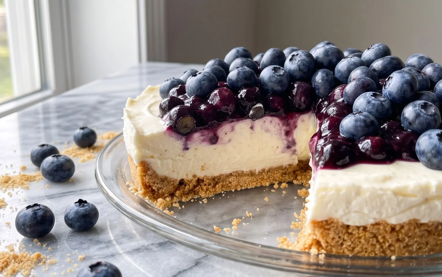 No-Bake Blueberry Yum Yum