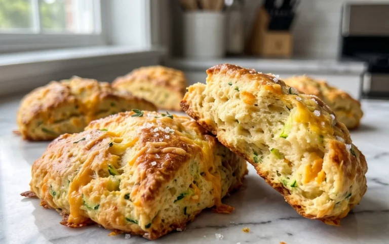 Zucchini Cheddar Scones