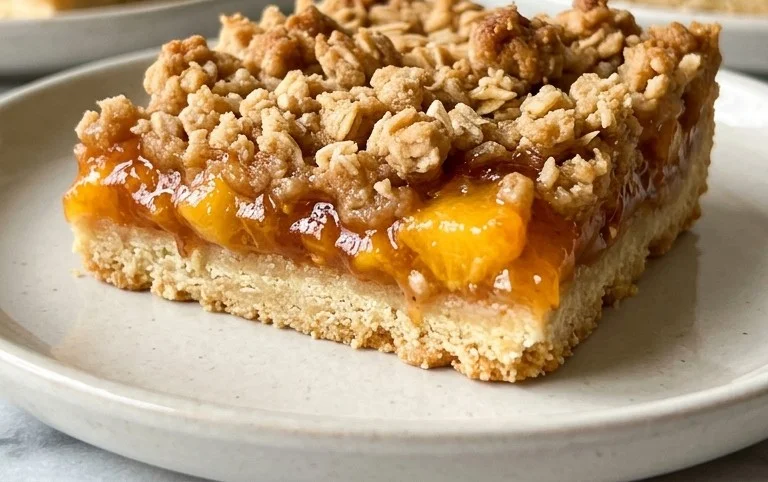 Fresh Peach Crum extractb Bars