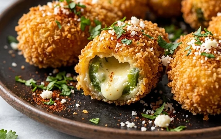 Fried Jalapeno Popper Bites