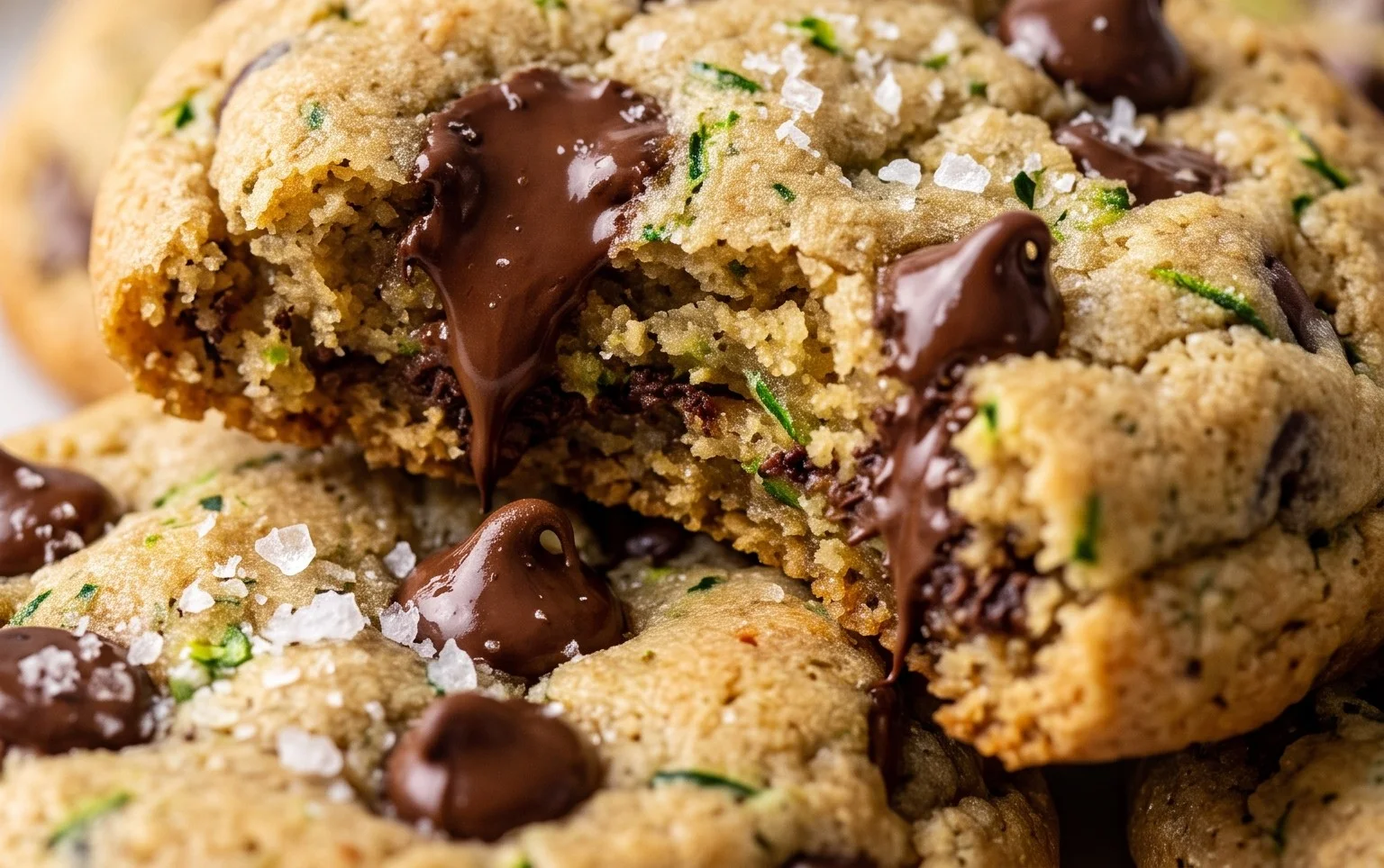 Zucchini Chocolate Chip Cookies