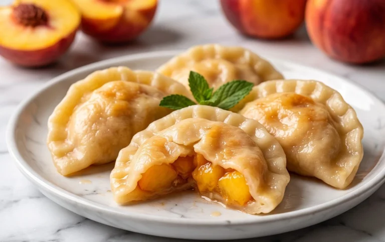 Peach Dumplings