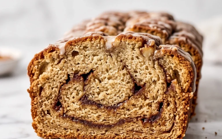 Cinnamon Roll Banana Bread