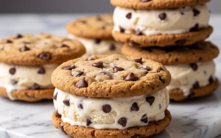 Cookie Ice Cream Sandwiches (Like a Chipwich!)