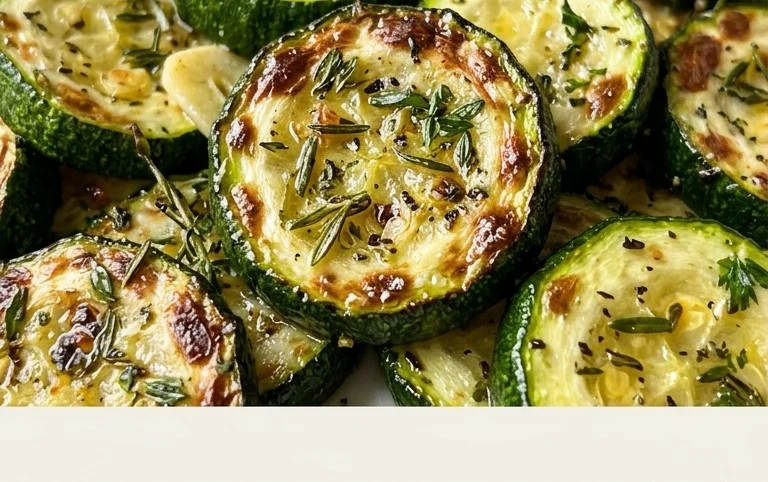 Simple Herb-Infused Roasted Zucchini Recipe