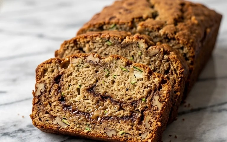 Moist and Delicious Cinnamon Swirl Zucchini Bread