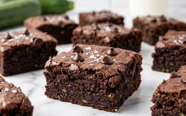 Zucchini Brownies (gluten-free, dairy-free options)