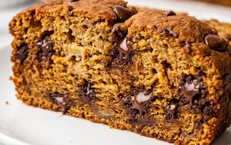 Pumpkin Chip Banana Bread