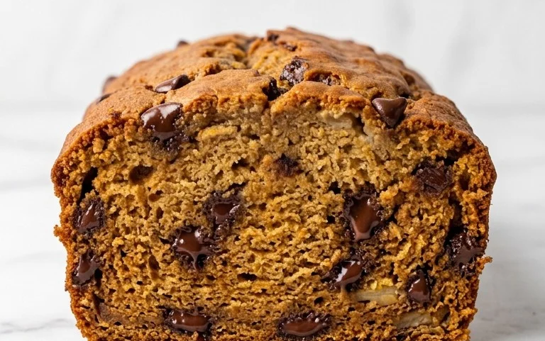 Pumpkin Chip Banana Bread