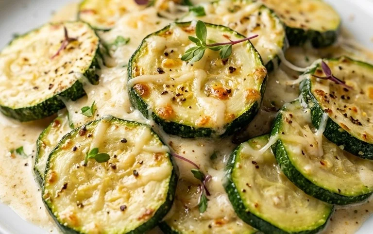 Creamy Parmesan Zucchini