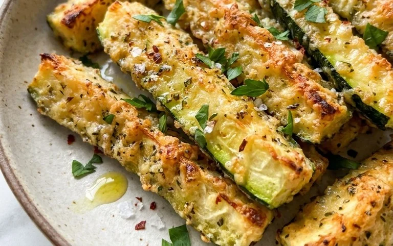Baked Parmesan Zucchini Fries
