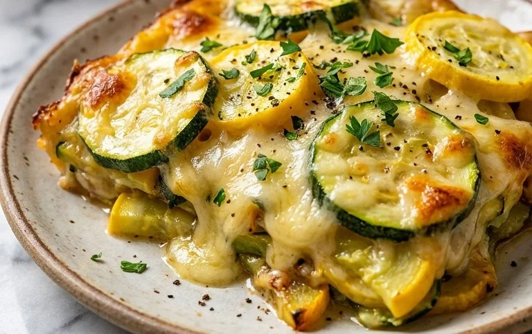 Zucchini and Squash Casserole Recipe
