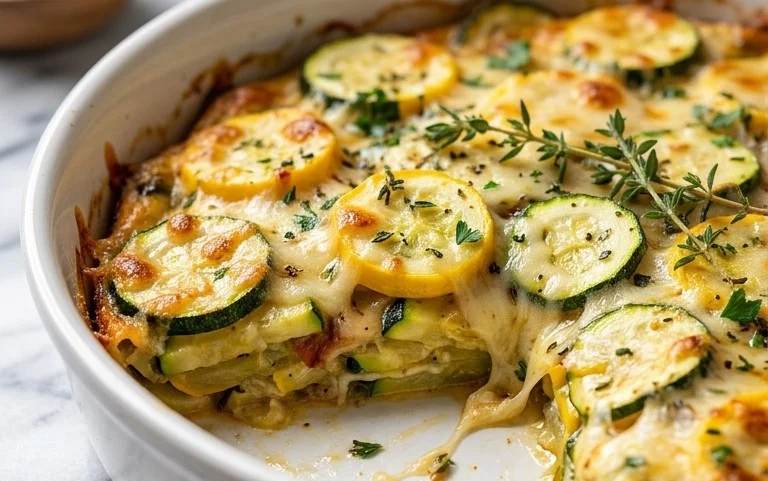 Zucchini and Squash Casserole Recipe