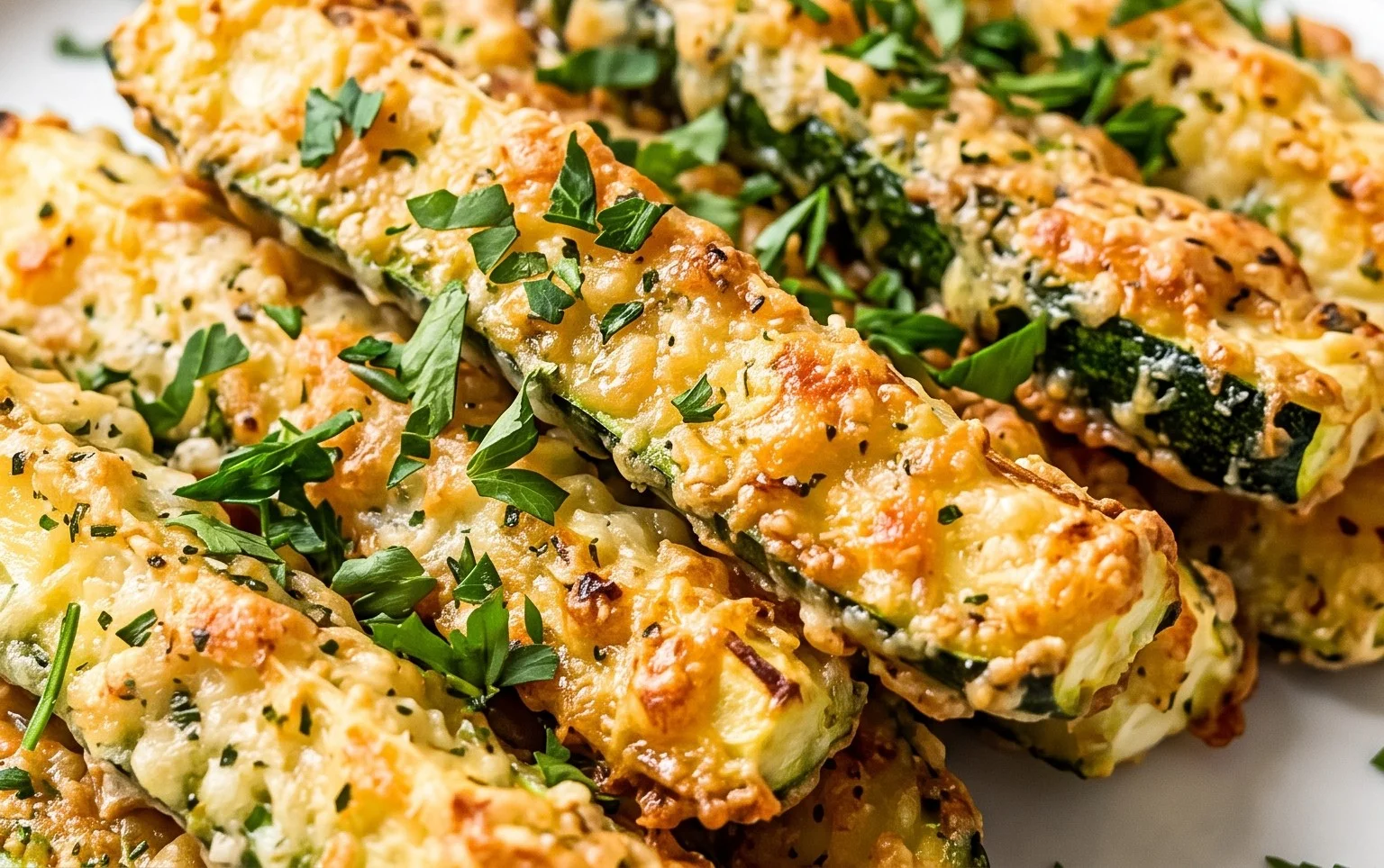 Baked Parmesan Zucchini Fries