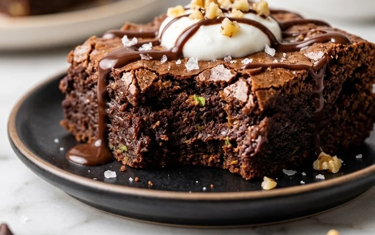 Secretly Healthy Zucchini Brownies